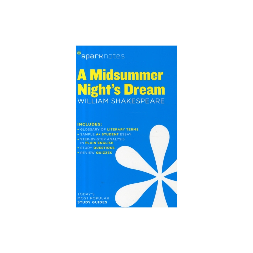 A Midsummer Night's Dream SparkNotes Literature Guide (häftad, english) SPARK
