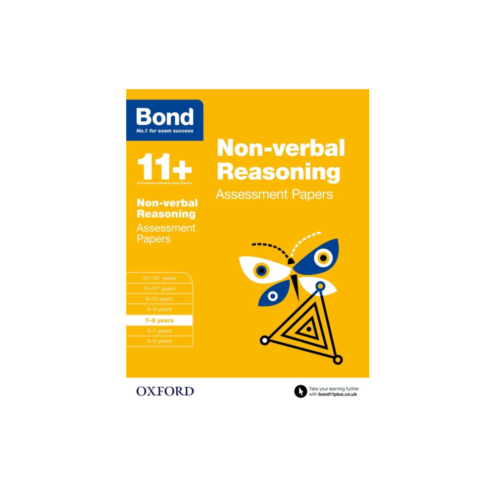 Bond 11+: Non-verbal Reasoning: Assessment Papers (häftad, english) Oxford University Press