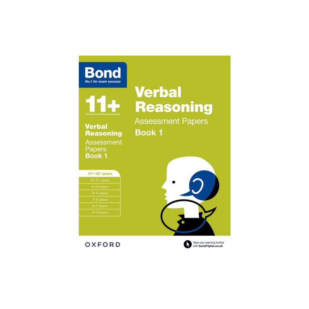Bond 11+: Verbal Reasoning: Assessment Papers (häftad, eng)