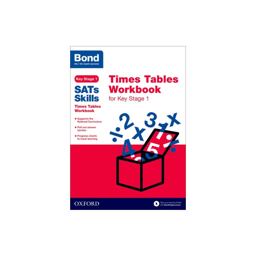Bond SATs Skills: Times Tables Workbook for Key Stage 1 (häftad, eng)