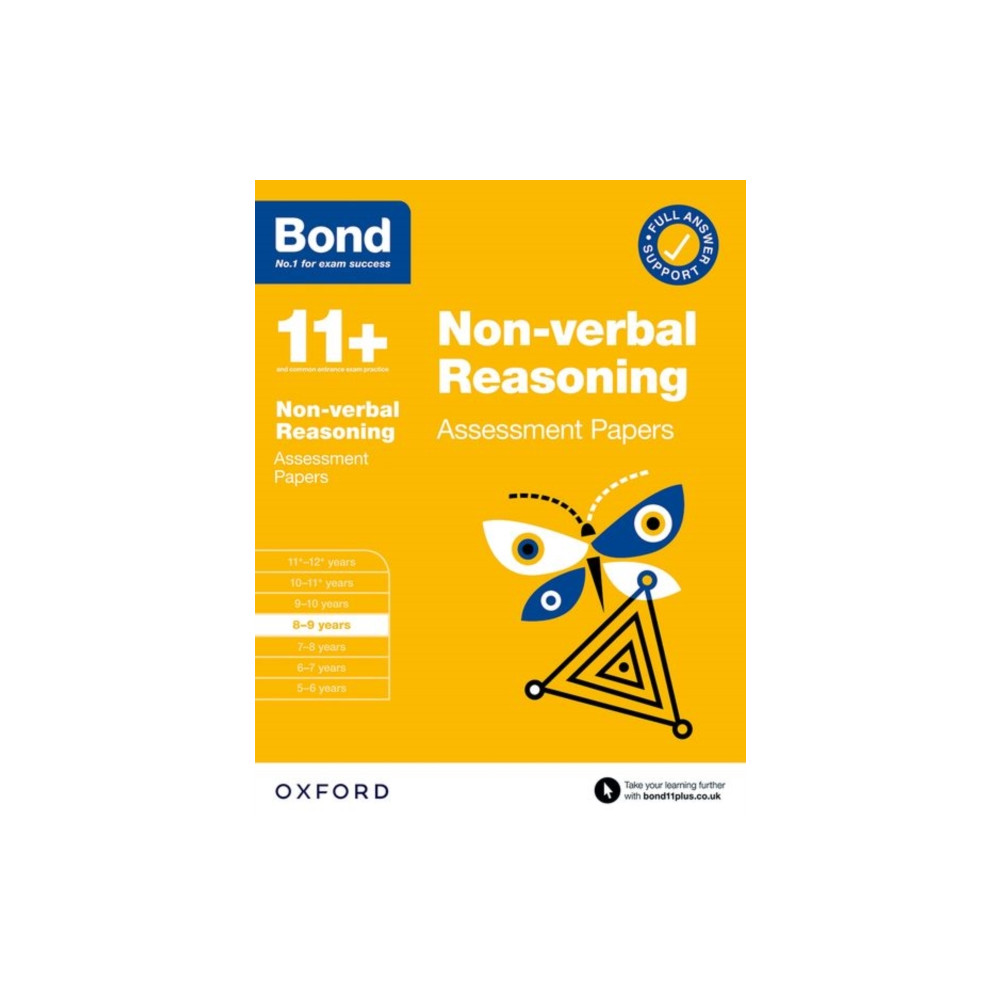 Bond 11+ Non-verbal Reasoning Assessment Papers 8-9 years (for GL Assessment & other 11 plus exams) (häftad, eng)