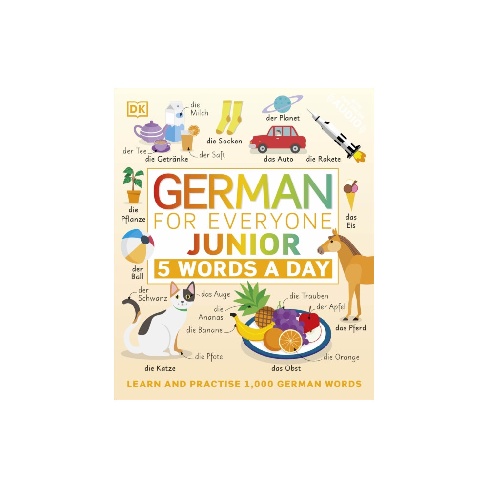 German for Everyone Junior 5 Words a Day (häftad, english) Dorling Kindersley Ltd