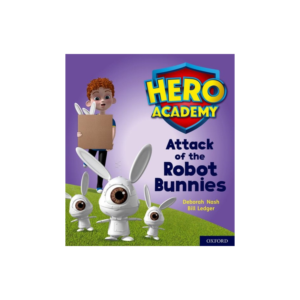 Hero Academy: Oxford Level 5, Green Book Band: Attack of the Robot Bunnies (häftad, english) Oxford University Press