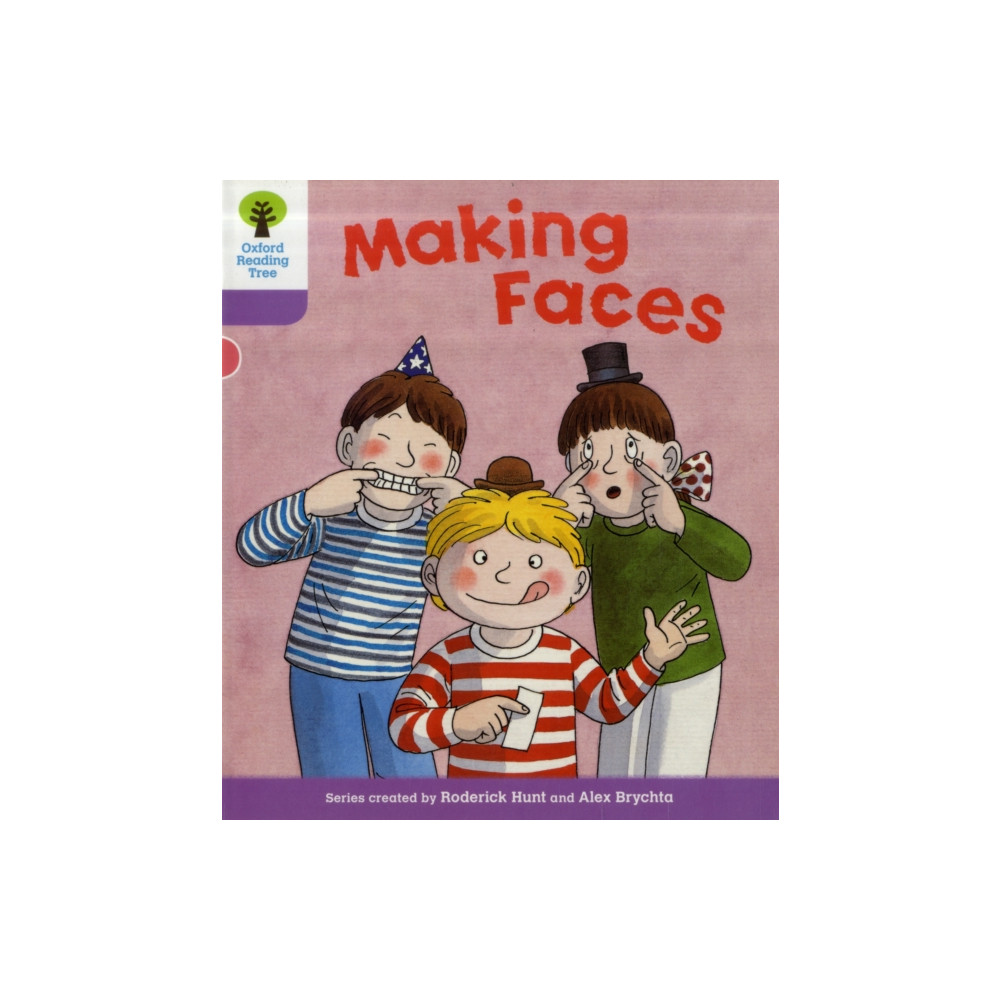 Oxford Reading Tree: Level 1+: More Patterned Stories: Making Faces (häftad, english) Oxford University Press