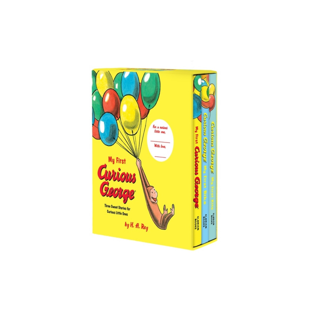 My First Curious George 3-Book Box Set (inbunden, english) Harpercollins publishers inc