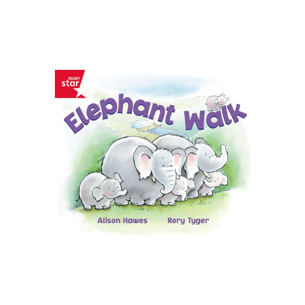 Pearson Education Limited Rigby Star Guided Reception: Red Level: Elephant Walk Pupil Book (single) (häftad, eng)