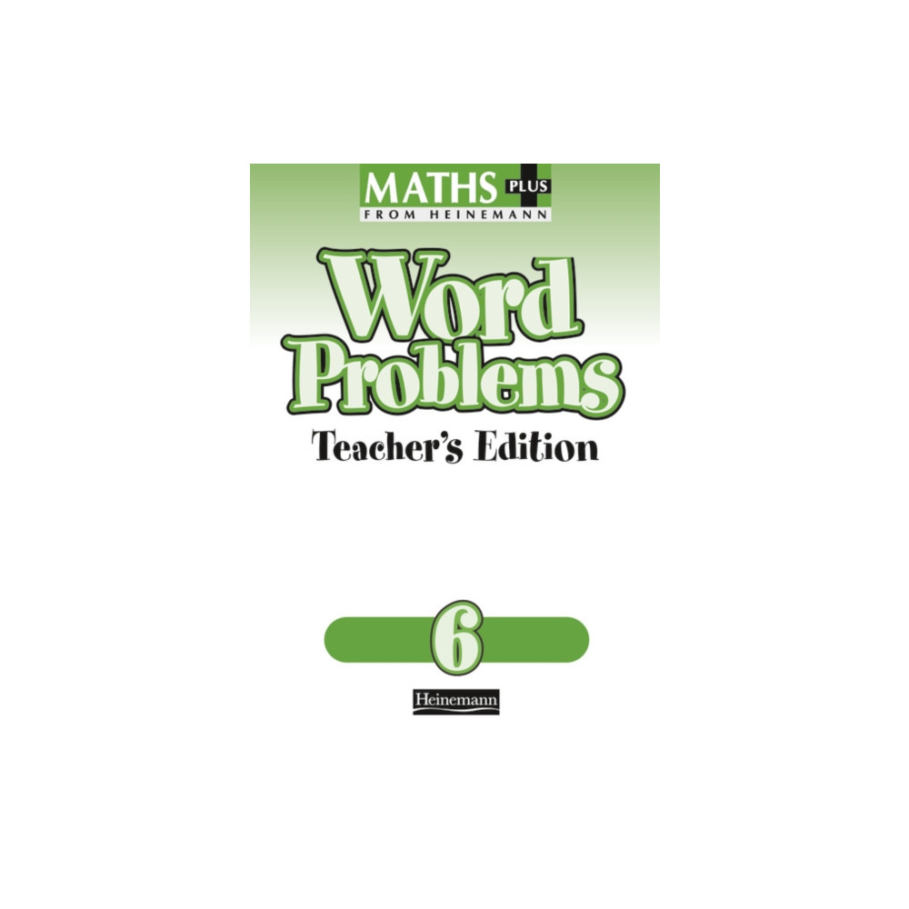 Maths Plus Word Problems 6: Teacher's Book (häftad, english) Pearson Education Limited