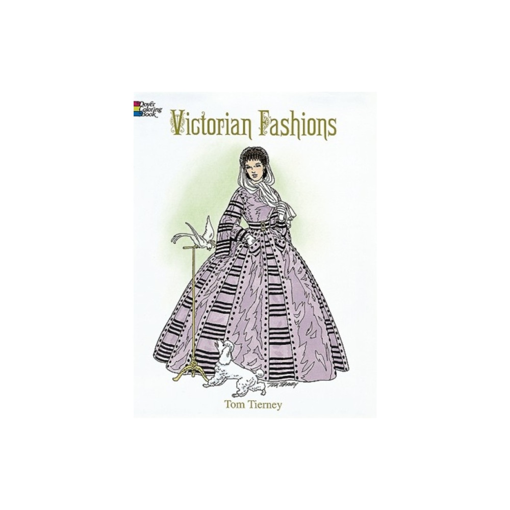 Victorian Fashions Coloring Book (häftad, english) Dover publications inc.