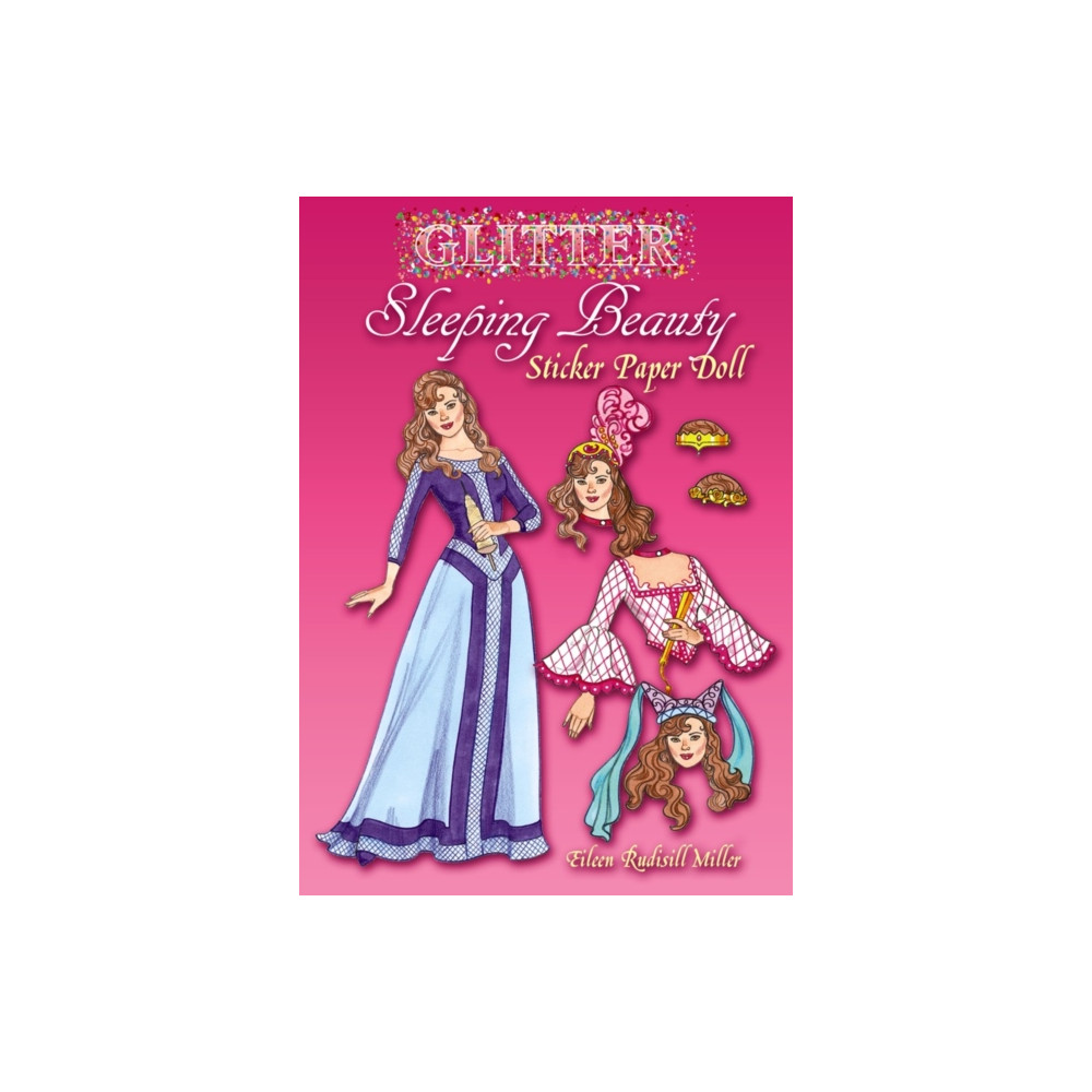 Glitter Sleeping Beauty Sticker Paper Doll (häftad, english) Dover publications inc.