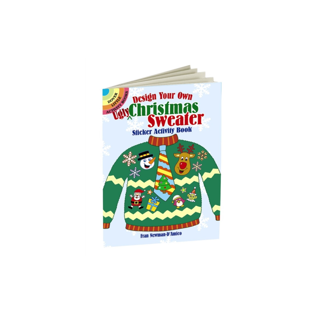 Dover publications inc. Design Your Own "Ugly" Christmas Sweater Sticker Activity Book (häftad, eng)