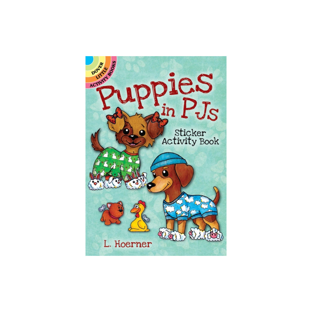 Puppies in Pjs Sticker Activity Book (häftad, english) Dover publications inc.