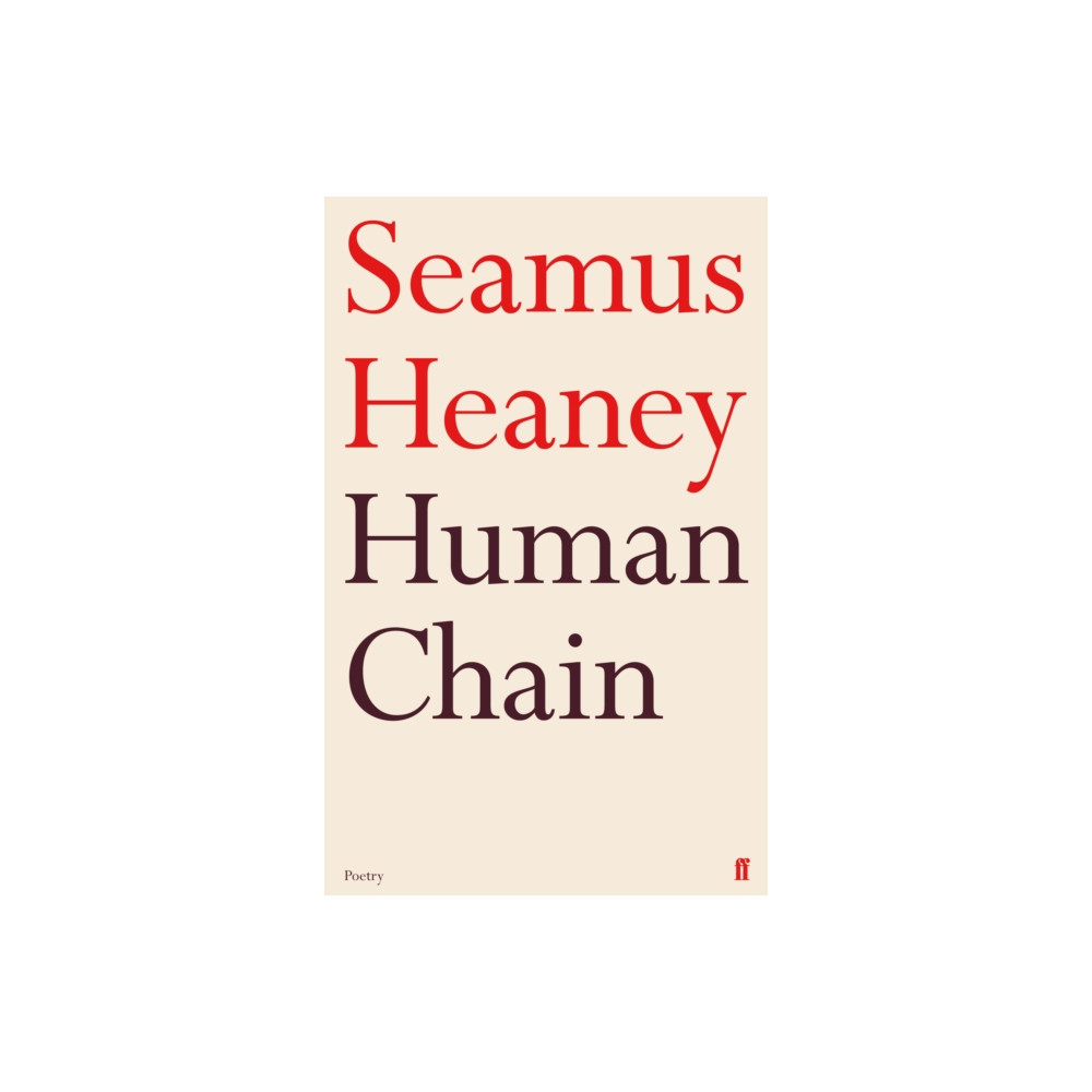 Human Chain (häftad, english) Faber & Faber