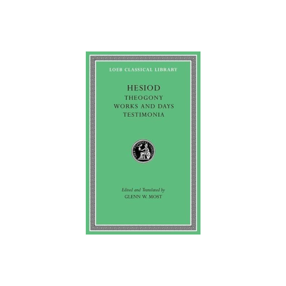 Theogony. Works and Days. Testimonia (inbunden, english) Harvard university press