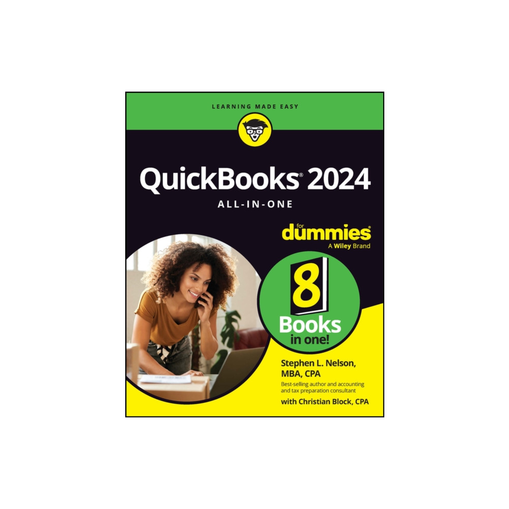 QuickBooks 2024 All-in-One For Dummies (häftad, english) John Wiley & Sons Inc