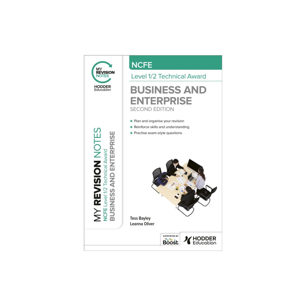 Hodder Education My Revision Notes: NCFE Level 1/2 Technical Award in Business and Enterprise Second Edition (häftad, eng)