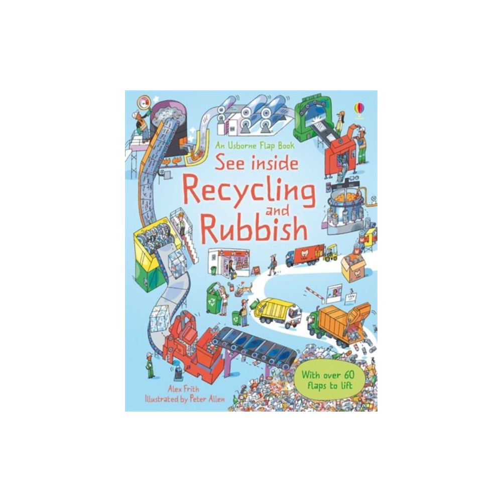 See Inside Recycling and Rubbish (bok, board book, english) Usborne Publishing Ltd