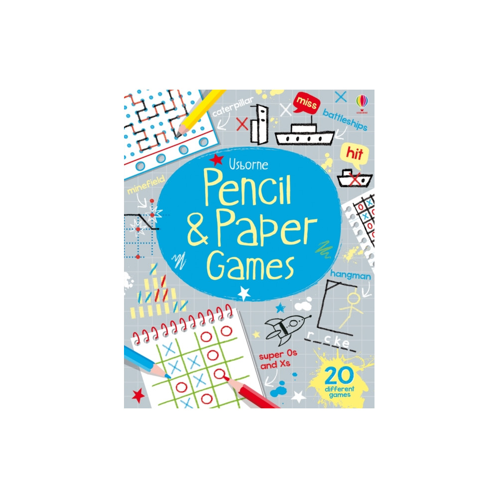 Pencil and Paper Games (häftad, english) Usborne Publishing Ltd