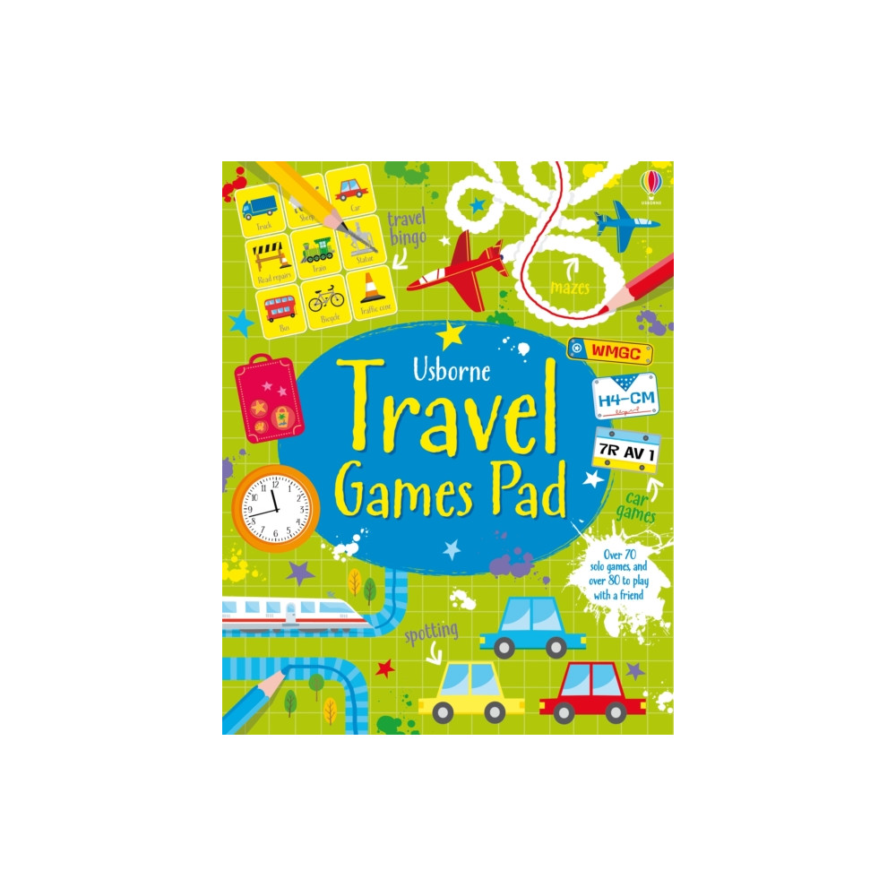 Travel Games Pad (häftad, english) Usborne Publishing Ltd