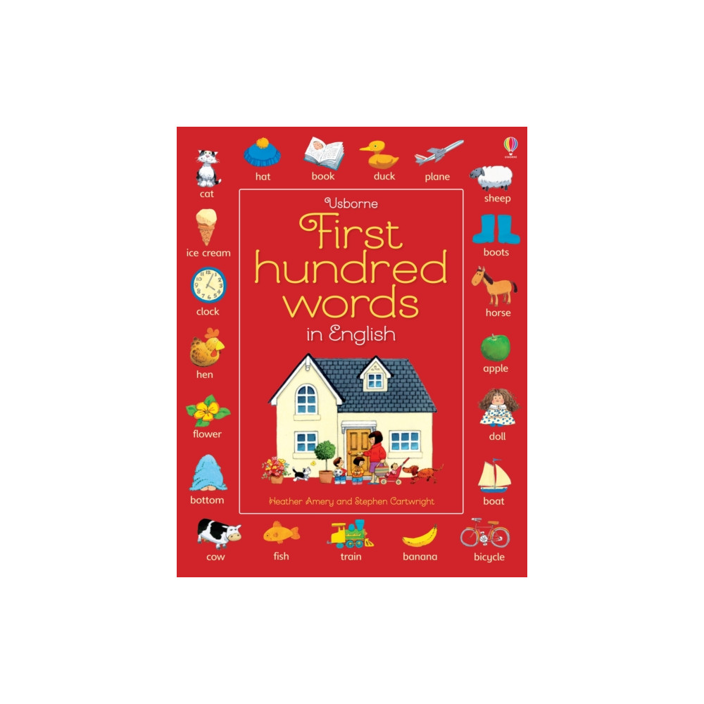First Hundred Words in English (häftad, english) Usborne Publishing Ltd