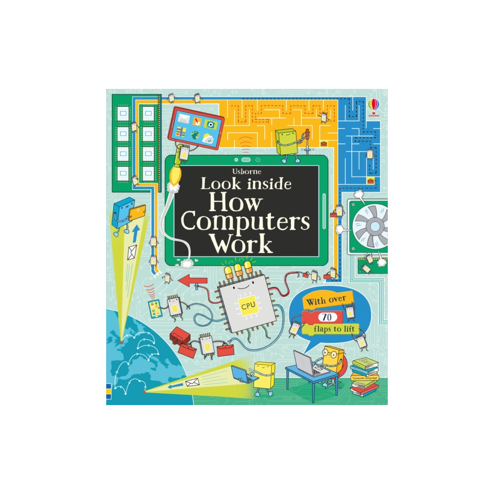 Look Inside How Computers Work (bok, board book, english) Usborne Publishing Ltd