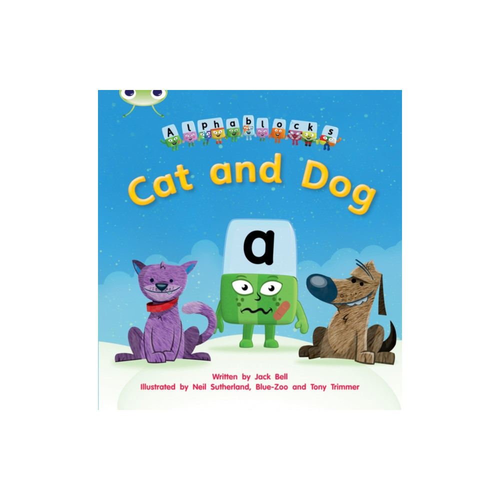 Bug Club Phonics - Phase 2 Unit 3: Alphablocks Cat and Dog (häftad, english) Pearson Education Limited