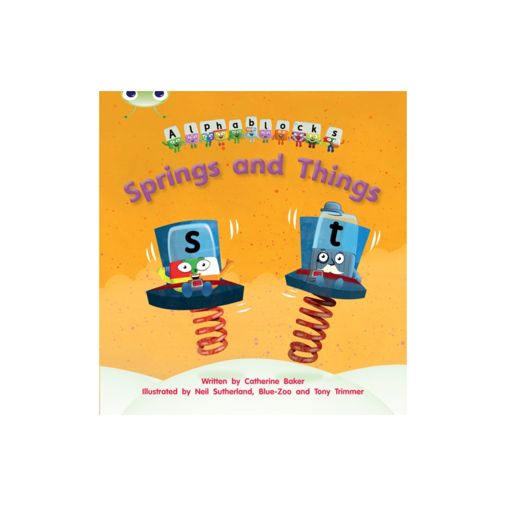 Bug Club Phonics - Phase 4 Unit 12: Alphablocks Springs and Things (häftad, english) Pearson Education Limited