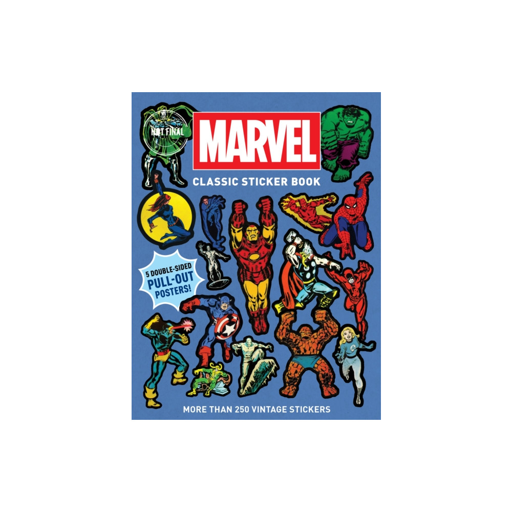 Marvel Classic Sticker Book (häftad, english) Abrams