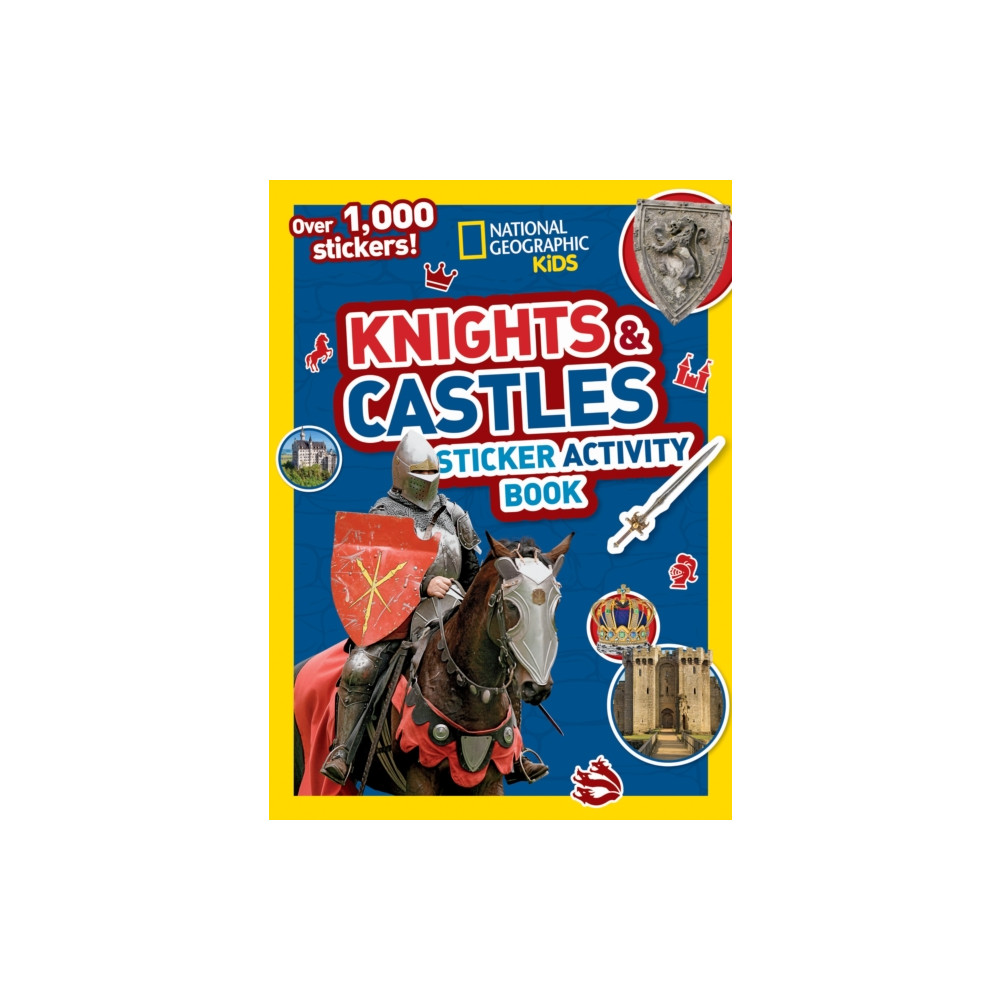 Knights and Castles Sticker Activity Book (häftad, english) National Geographic Kids