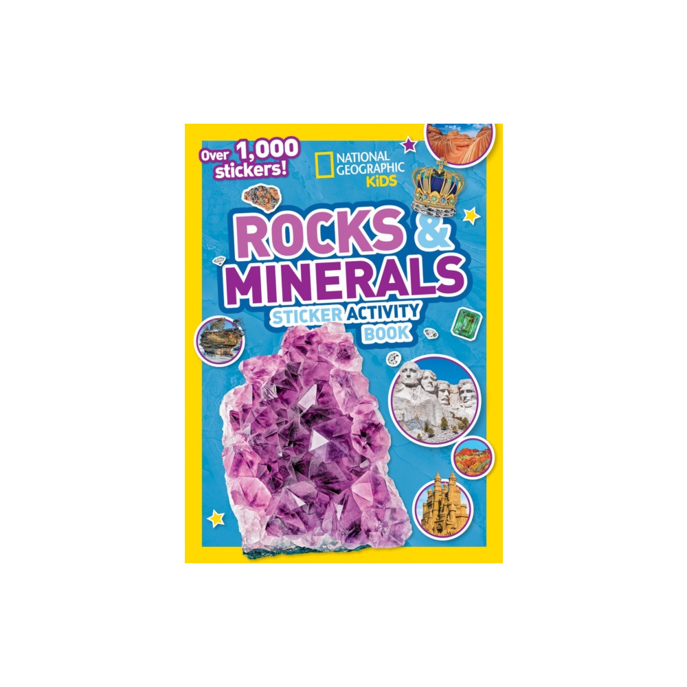 Rocks and Minerals Sticker Activity Book (häftad, english) National Geographic Kids