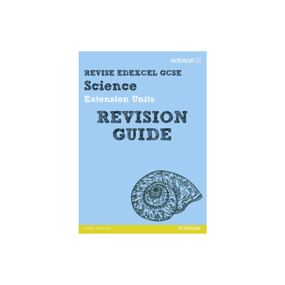 Revise Edexcel: Edexcel GCSE Science Extension Units Revision Guide (häftad, english) Pearson Education Limited