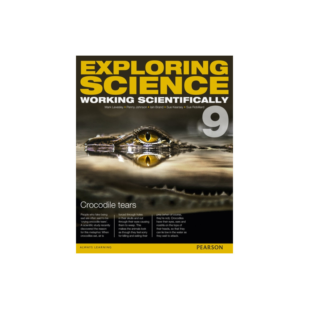 Exploring Science: Working Scientifically Year 9 (Exploring Science 4) (häftad, eng)