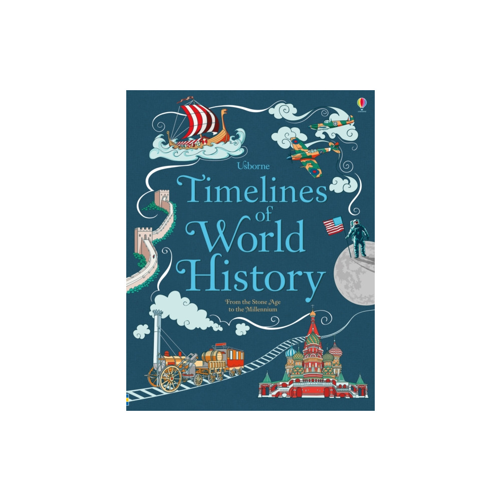 Timelines of World History (inbunden, english) Usborne Publishing Ltd
