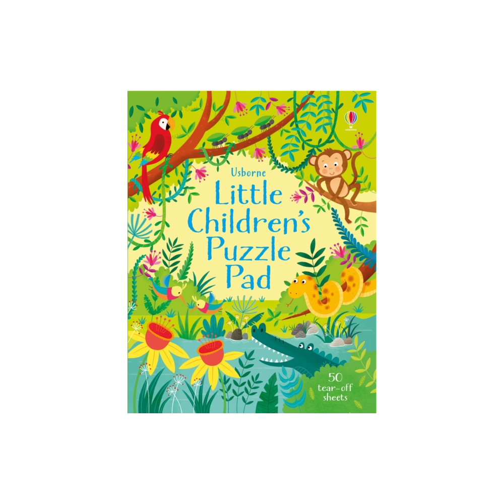Little Children's Puzzle Pad (häftad, english) Usborne Publishing Ltd