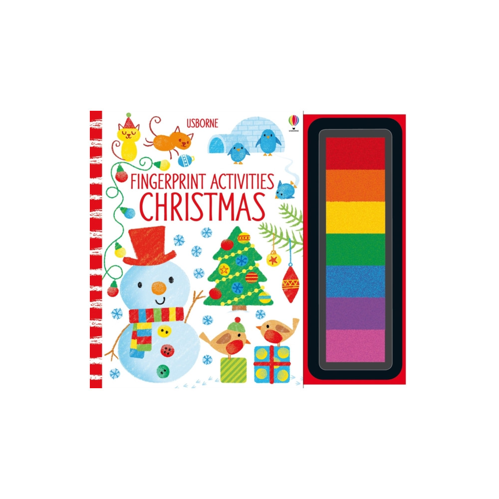 Fingerprint Activities Christmas (bok, spiral, english) Usborne Publishing Ltd