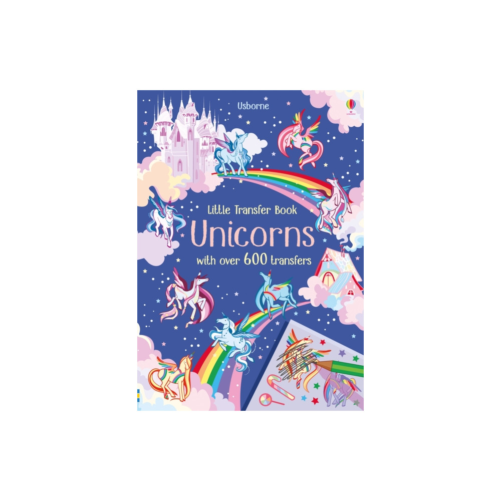 Transfer Activity Book Unicorns (häftad, english) Usborne Publishing Ltd