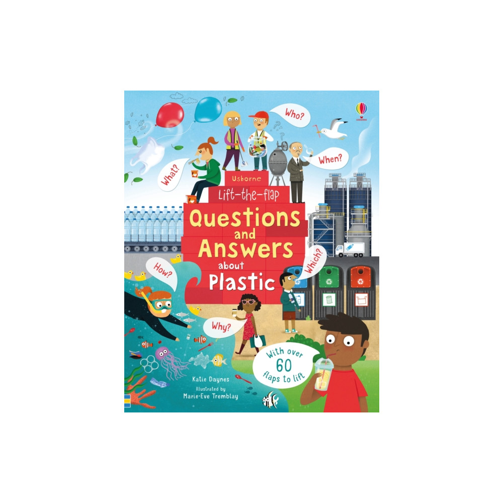 Lift-the-Flap Questions and Answers about Plastic (bok, board book, english) Usborne Publishing Ltd