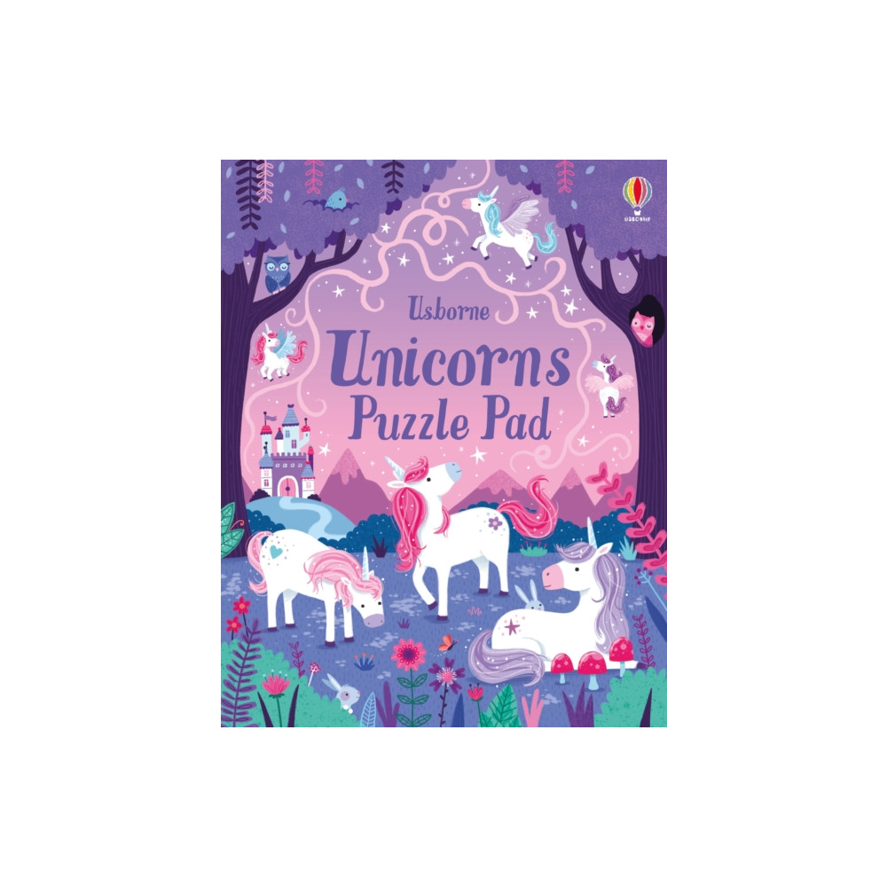Unicorns Puzzle Pad (häftad, english) Usborne Publishing Ltd