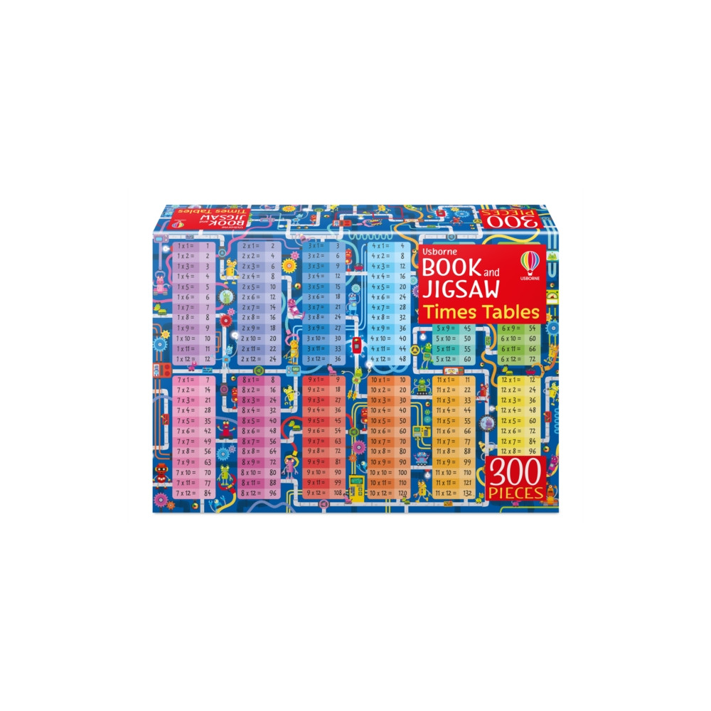 Usborne Book and Jigsaw Times Tables (häftad, english) Usborne Publishing Ltd