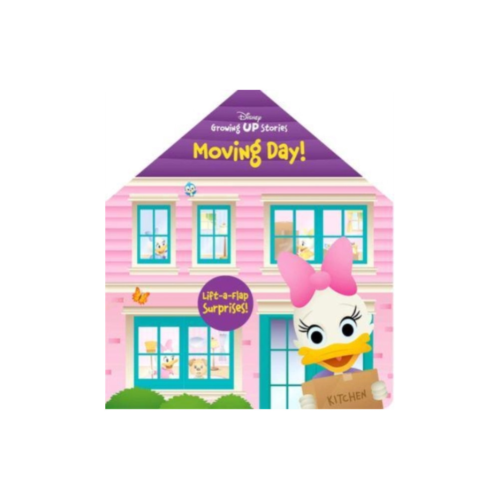 Phoenix International Publications, Incorporated Disney Growing Up Stories: Moving Day! Lift-a-Flap (bok, board book, eng)