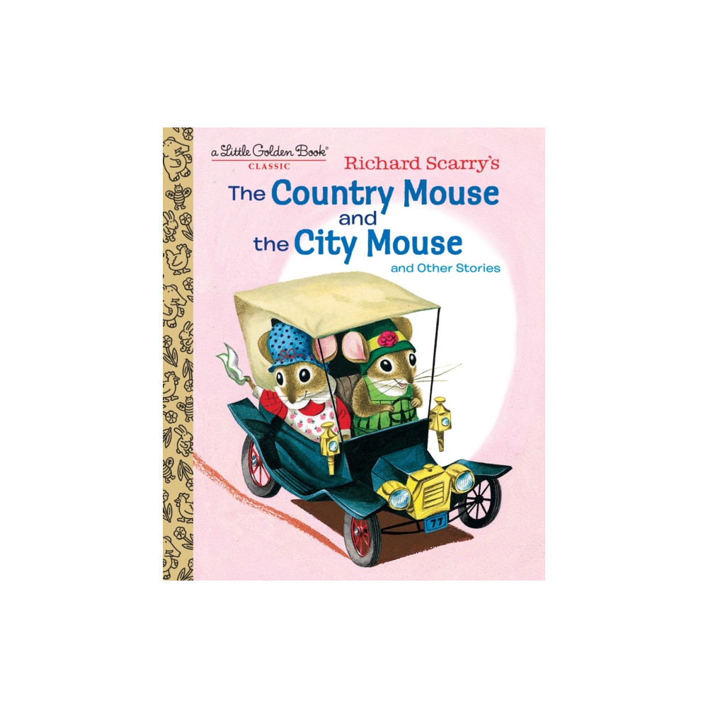 Richard Scarry's The Country Mouse and the City Mouse (inbunden, english) Random House USA Inc