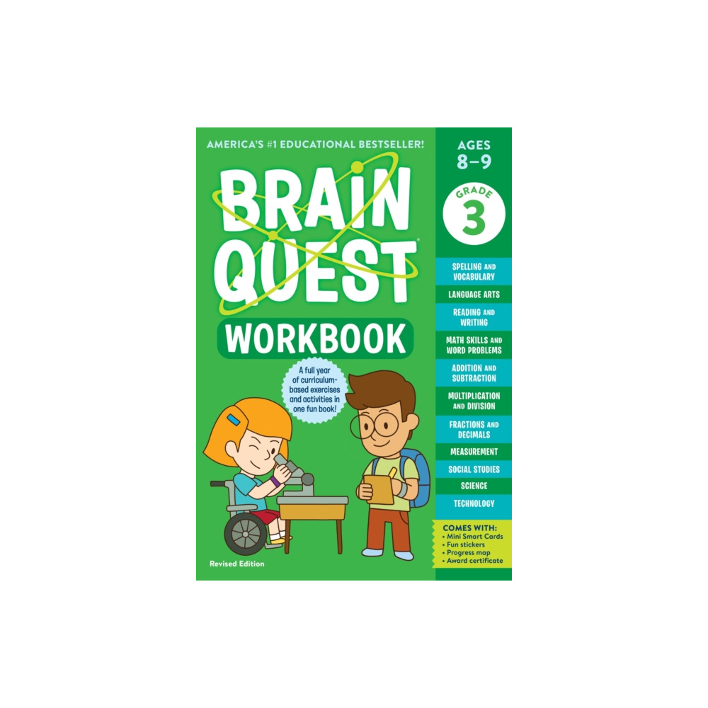 Brain Quest Workbook: 3rd Grade (Revised Edition) (häftad, english) Workman Publishing