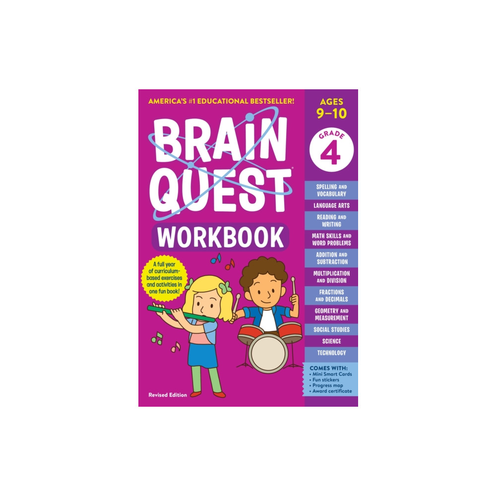 Brain Quest Workbook: 4th Grade (Revised Edition) (häftad, english) Workman Publishing