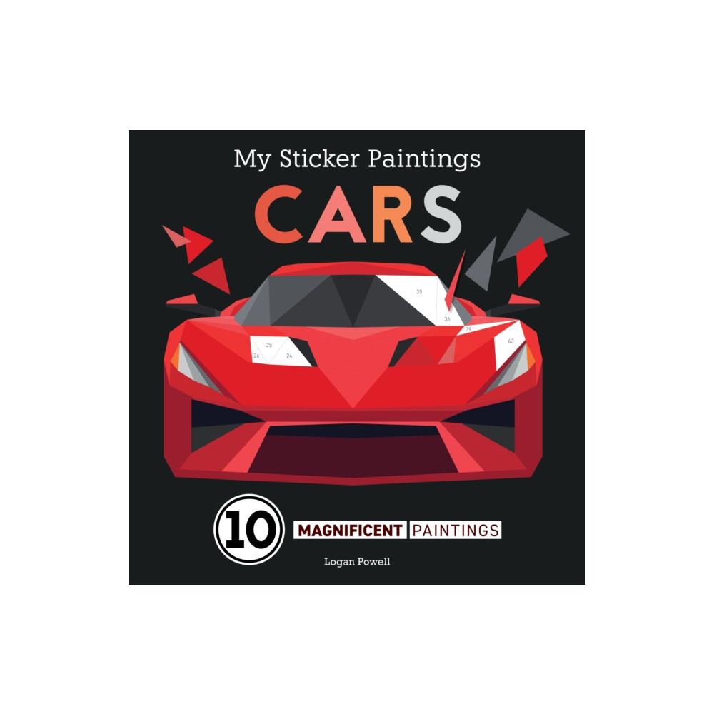My Sticker Paintings: Cars (häftad, english) Fox Chapel Publishing