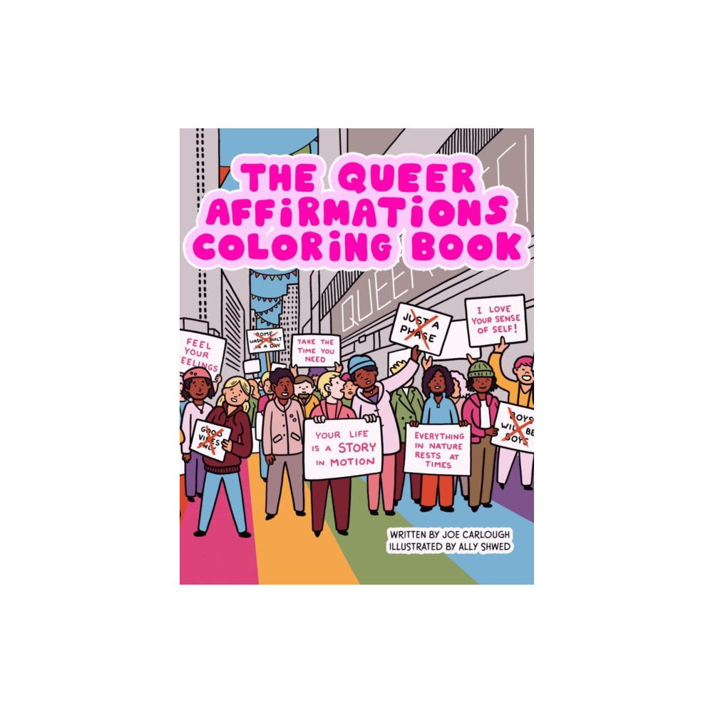Queer Affirmations Coloring Book (häftad, english) Microcosm Publishing