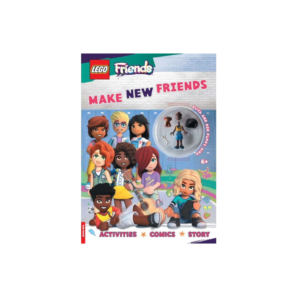 LEGO® Friends: Make New Friends (with Aliya mini-doll and Aira puppy) (häftad, english) Michael O'Mara Books Ltd