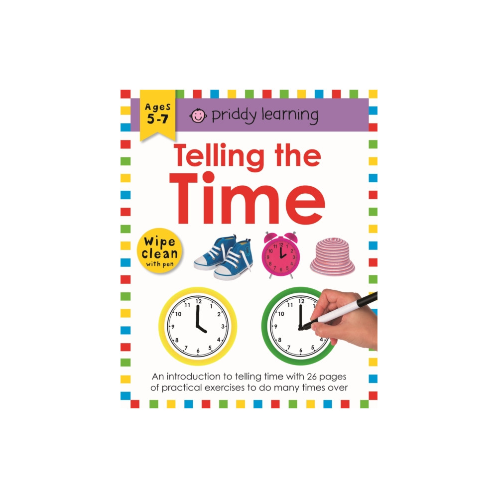 Telling The Time (bok, spiral, english) Priddy Books