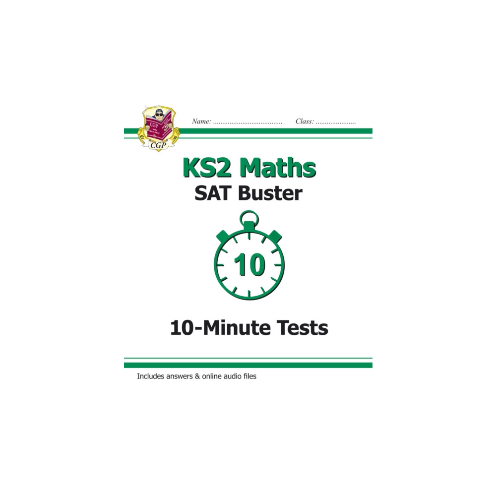 KS2 Maths SAT Buster 10-Minute Tests - Book 1 (for the 2025 tests) (häftad, english) Coordination Group Publications Ltd (CGP)
