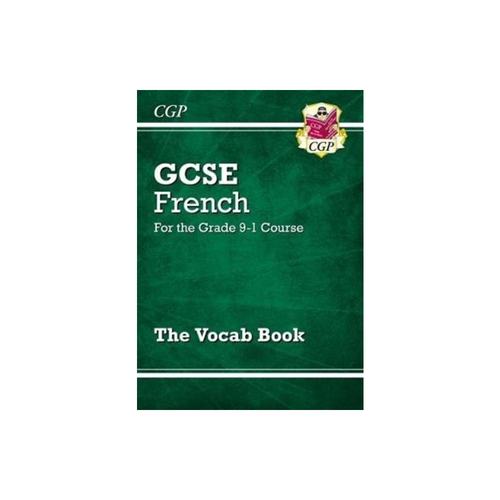 GCSE French Vocab Book (For exams in 2025) (häftad, english) Coordination Group Publications Ltd (CGP)