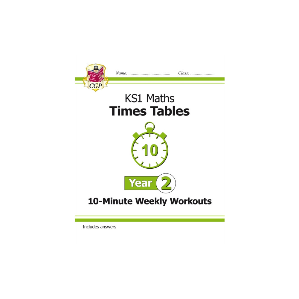 KS1 Year 2 Maths Times Tables 10-Minute Weekly Workouts (häftad, eng)