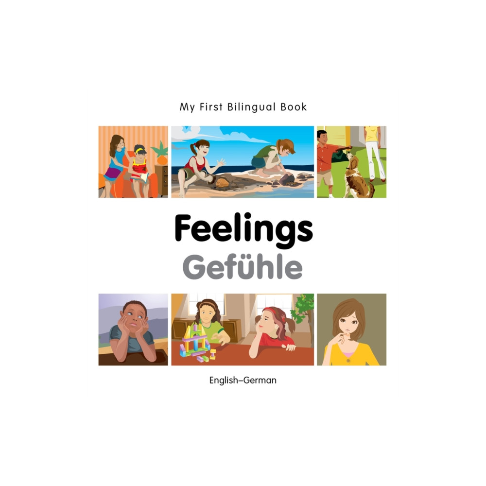 My First Bilingual Book -  Feelings (English-German) (bok, board book, english) Milet Publishing Ltd